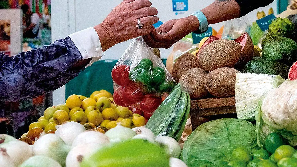 Compra de verduras